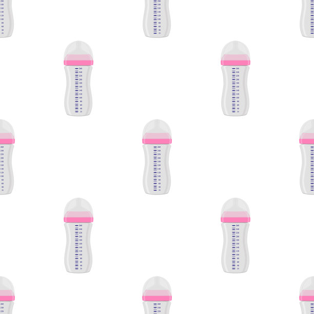 Kit bamilk透明瓶和橡胶奶嘴图片下载