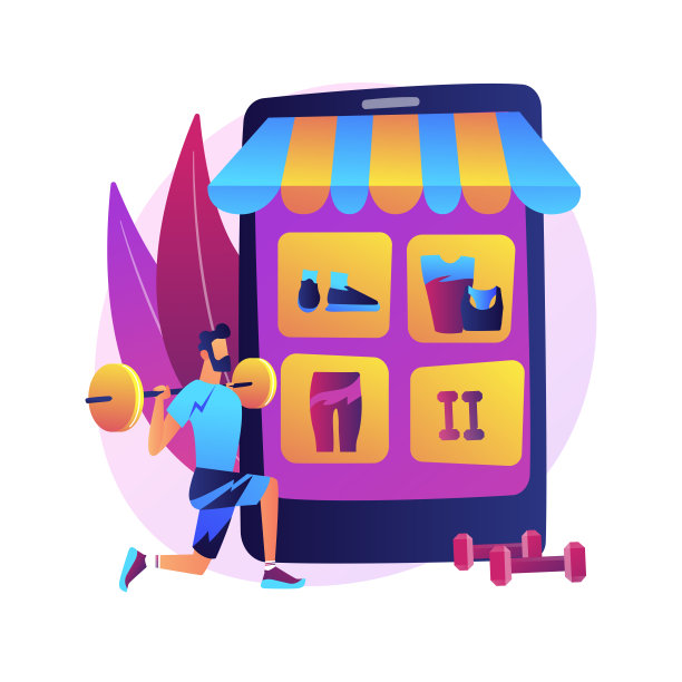 健身时尚向量概念隐喻图片下载