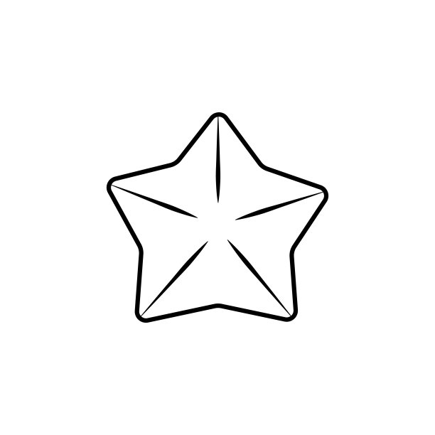 海星线条图标。 符号可用于网站、logo、移动应用程序、UI、UX图片下载