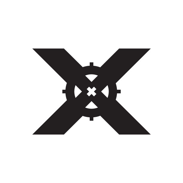 目标X字母标志设计理念图片下载