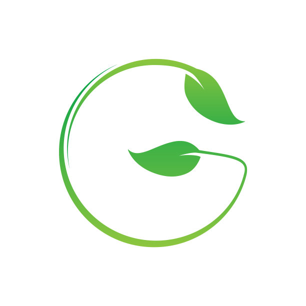 茎叶字母g标志设计理念图片下载
