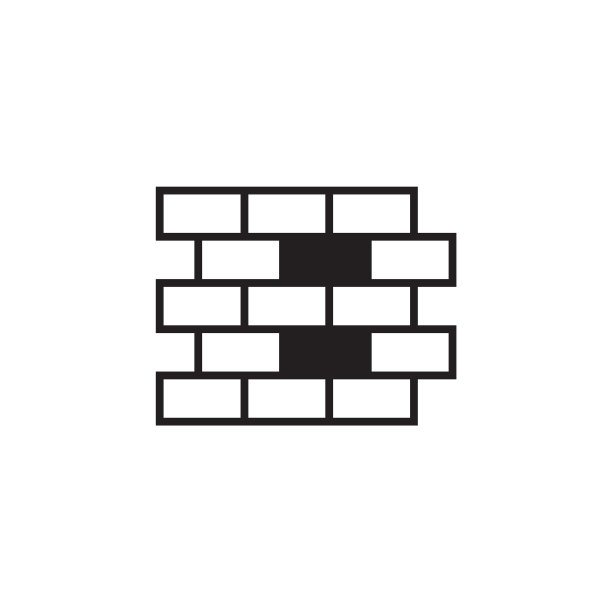 B砖字母线条标志设计理念图片下载