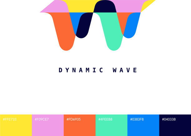 动态波标志图片下载