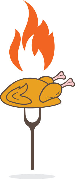 烧烤图标设计图片下载