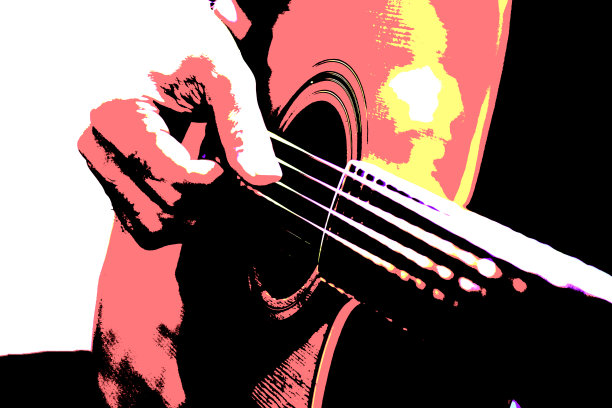 手会弹吉他图片下载