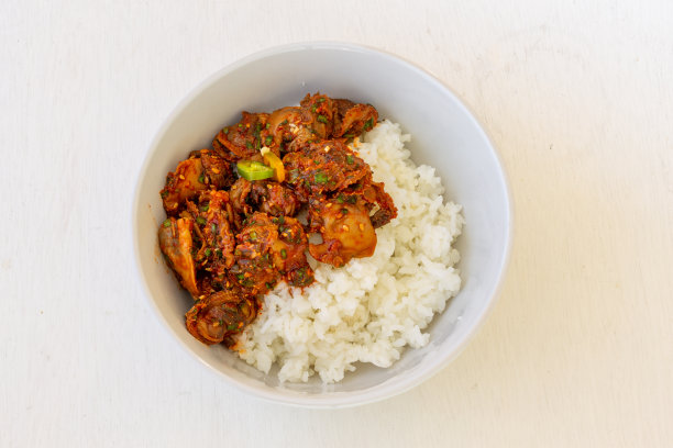 血蚶石锅拌饭图片下载