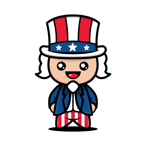 可爱的吉祥物4月4日图片下载