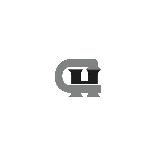 字母HC或CH标志设计模板图片下载