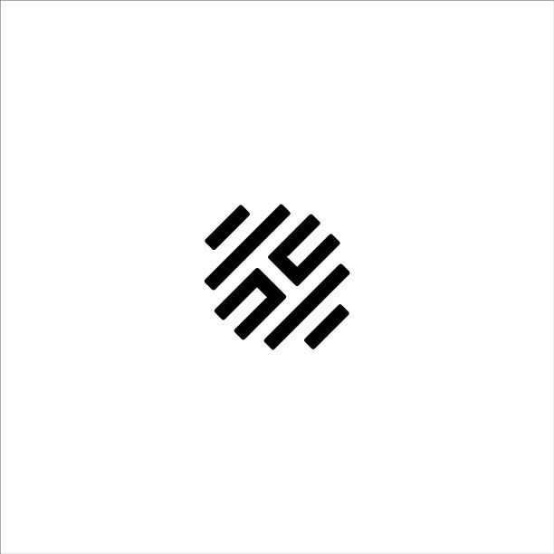 字母HC或CH标志设计模板图片下载