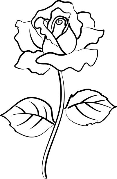 矢量卡通玫瑰图片下载