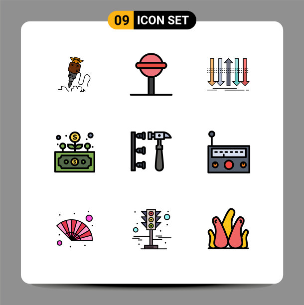 9 .通用填充线平色标志符号图片下载