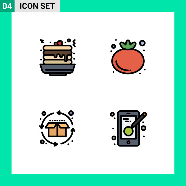 4 .用户界面填充线平色包的图片下载