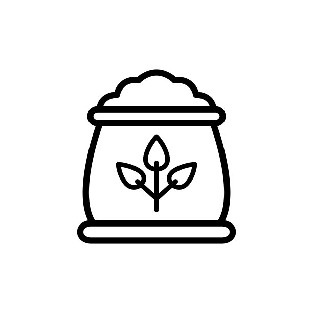 肥料图标设计矢量模板图片下载