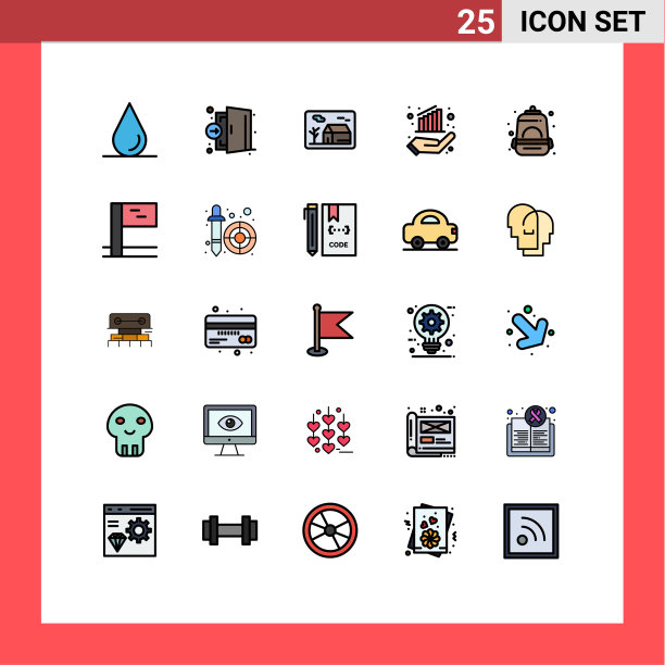 移动界面填充线平面颜色设置25图片下载