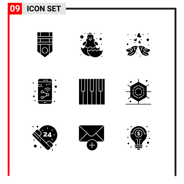 组9固体符号符号和符号图片下载