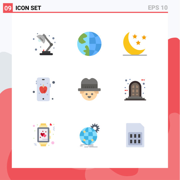 用户界面包9基本平色人图片下载