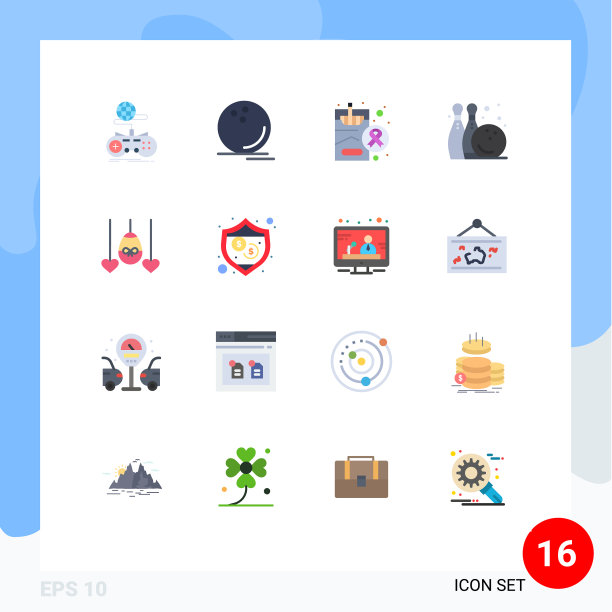 现代设16平色和符号等图片下载