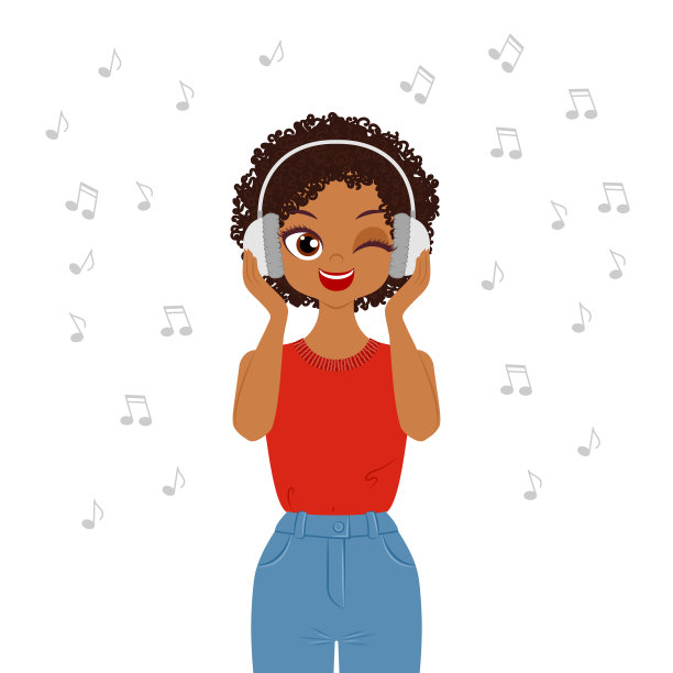 年轻女性角色图片下载