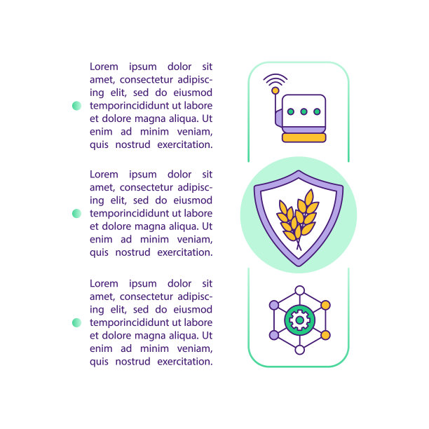 农业生产力概念图标与文字图片下载