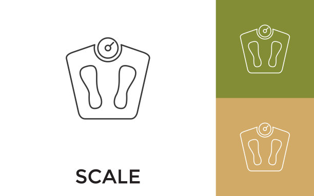 可编辑的健身房规模细线图标标题。适用于手机应用程序，网站，软件和印刷媒体。图片下载