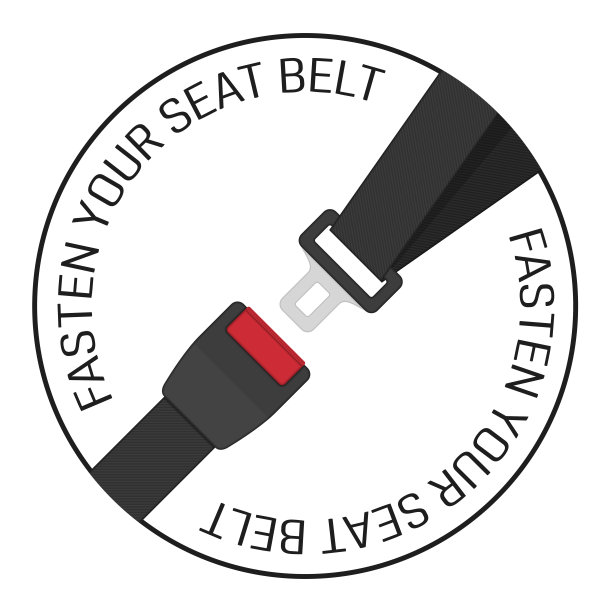 向量安全带。图片下载