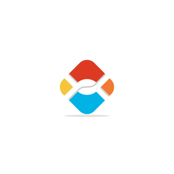 方形彩色Logo图片下载