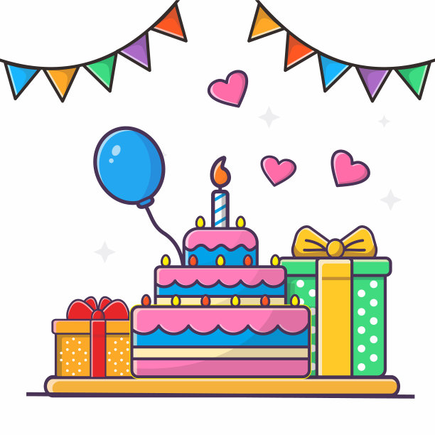 生日美味的蛋糕图片下载