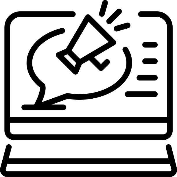 营销提供图标轮廓风格图片下载