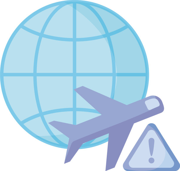 飞机飞行世界平面风格图标图片下载