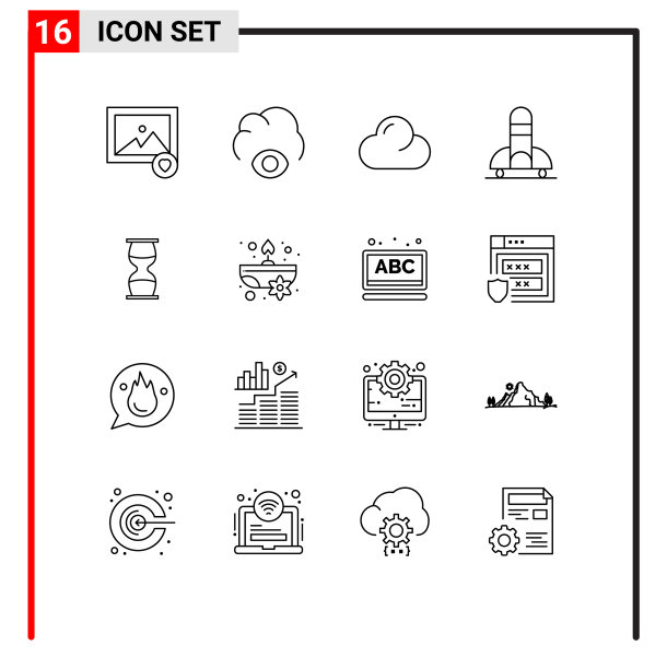打包16个创意大纲时钟图片下载