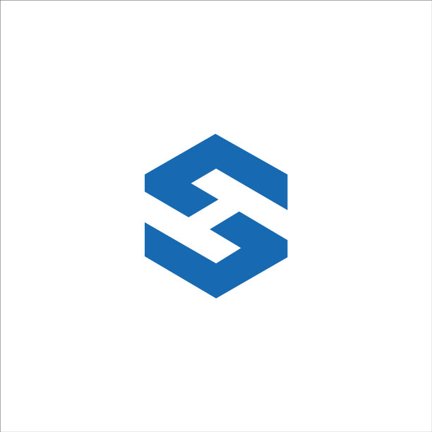 首字母HS或SH标志设计模板图片下载
