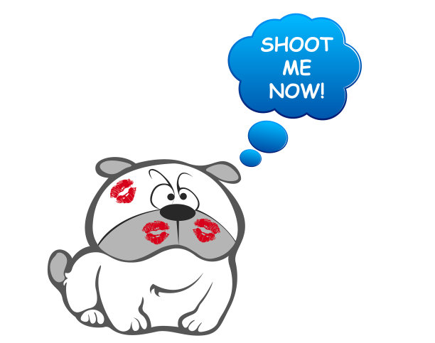 滑稽愤怒的狗图片下载