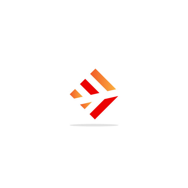 抽象形状线条公司logo图片下载