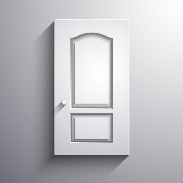 抽象的3 d门图片下载