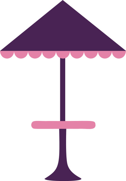 公园伞桌图标设计图片下载