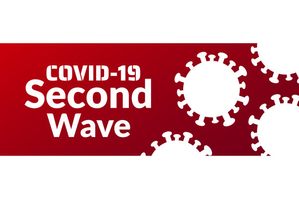 冠状病毒第二波概念COVID-19或2019图片下载