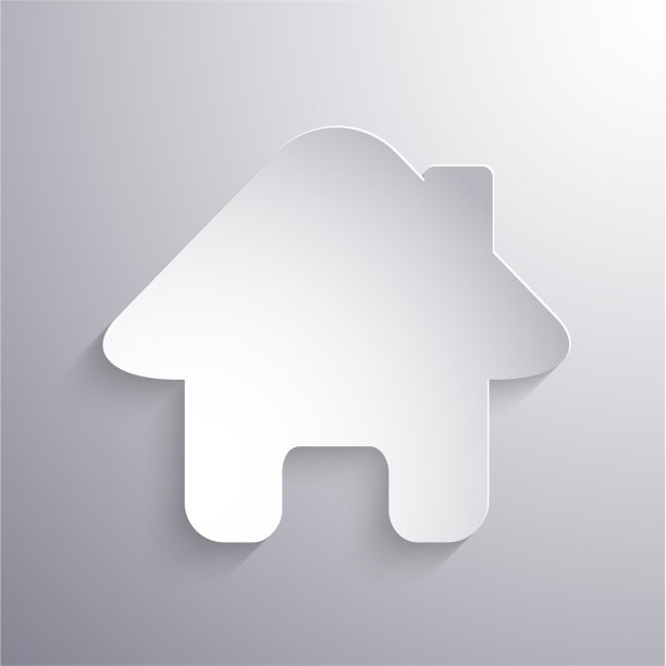 抽象的房子图标图片下载