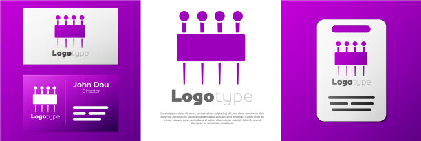 标志型针用于缝制孤立在白色上的图标图片下载