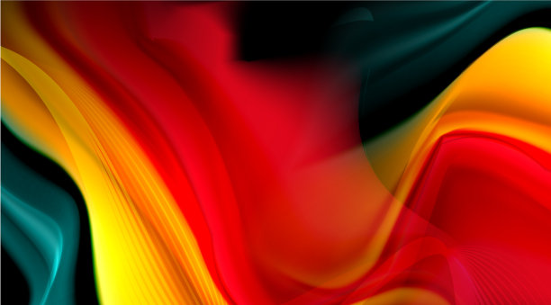 液体颜色在黑色背景上的液体梯度图片下载