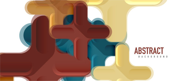 光滑的多色塑料风格交叉图片下载