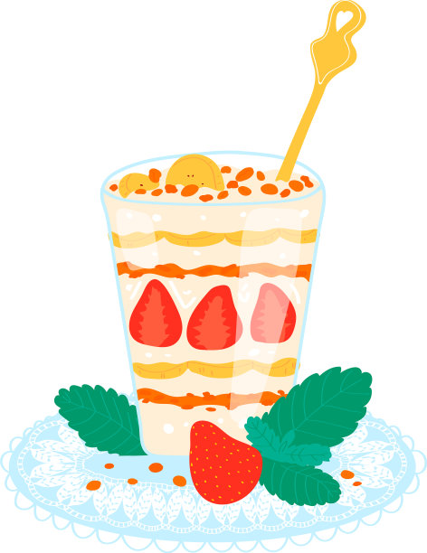 草莓奶昔健康奶昔鸡尾酒图片下载