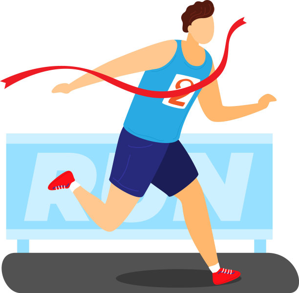 职业男性性格跑步男人第一图片下载