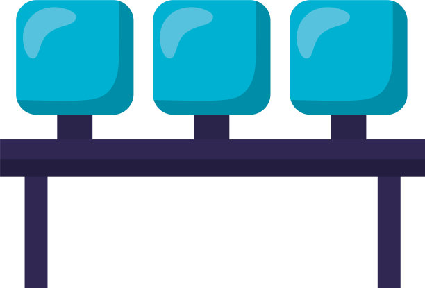 隔离式机场座椅设计图片下载