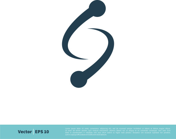 字母旋风图标标志模板设计eps 10图片下载