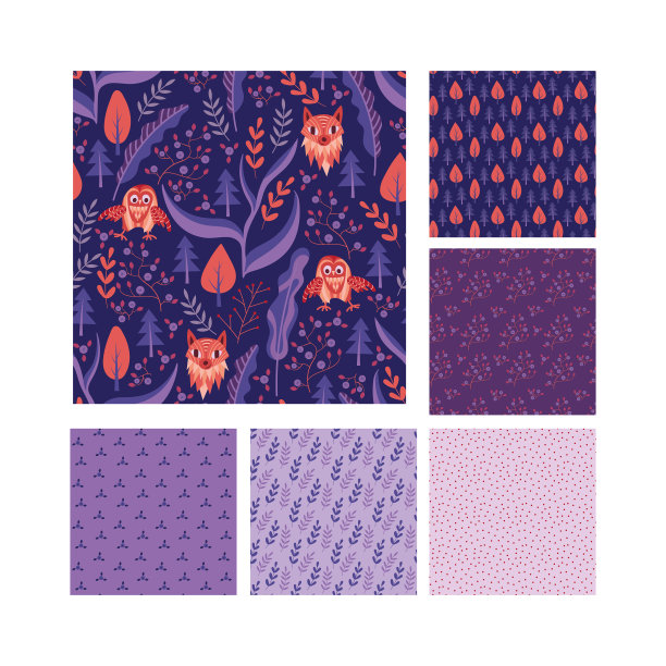 林地无缝模式集合图片下载