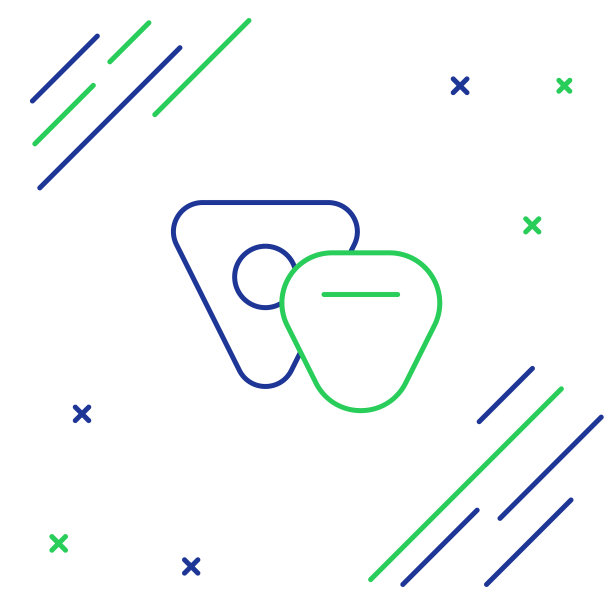 线吉他挑选图标孤立的白色背景图片下载