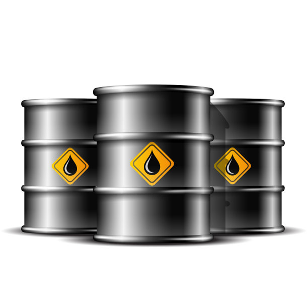 第三组黑色标准金属桶图片下载