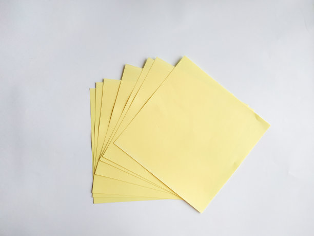 黄色粉彩纸图片下载