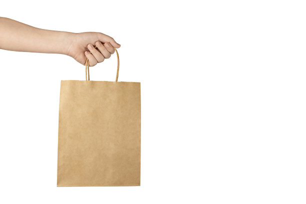 手持纸袋图片下载