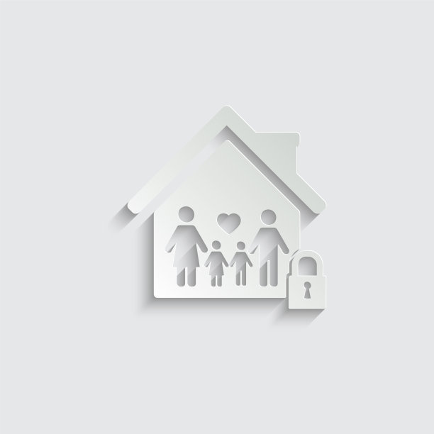 纸张锁定图标home图标与锁定符号图片下载